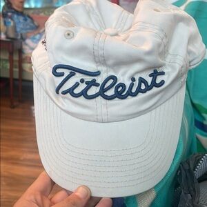Titleist Kids White Cap